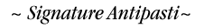 Dolci Menu